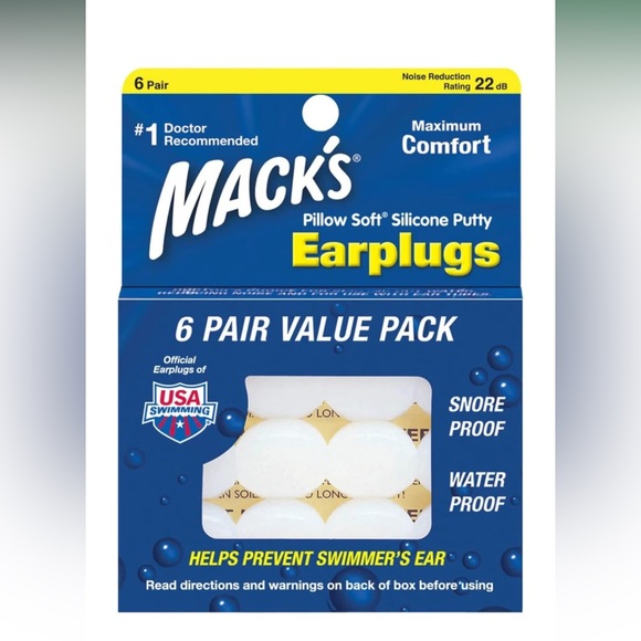 Mack’s pillow soft silicone putty ear plugs - Picture 1 of 8